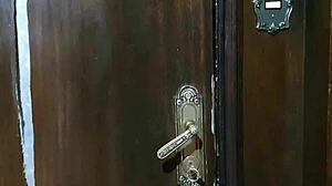 Neighbor fucks wife while husband watches game