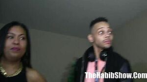 Dominican threesome gangbang freaks BBC fucks Leona Banks!