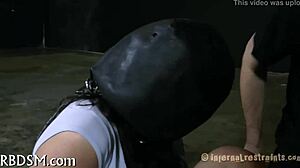 gagged cutie made to submit in hardcore bdsm contest