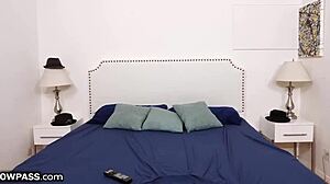 Step-sister sucks like a pornstar with messy titty fuck and saliva 😍