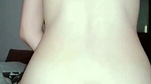 Wife Rides Husband's Cock in Cuckold Cowgirl Ass Position