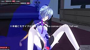 i watch asuka langley get her anal developed in eva hentai