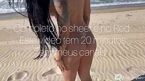 Hot Slut Meets Guy On Beach And Fucks Outdoors Without Condom!