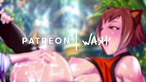 Karl And Makoto's Big Cock Hentai Adventure