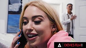 Chloe Cherry Gets Rough Assfucking By Stepdad