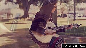 alice white gets her big tits creampied in hardcore wanderlust