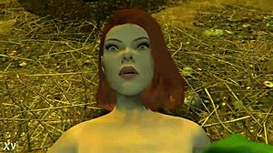 scarlett johansson gets smashed by hulk