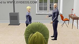 maya in hot threesome lingerie!