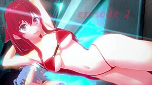 i fucked roxy with eris close on the pool in mushoku tensei fantasy