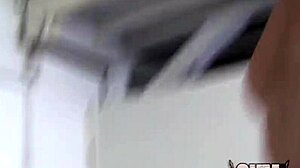 Leilani Leeane Gets Ass Fucked By White Cock And Takes A Shower