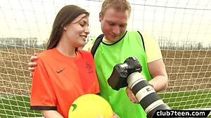 does this slave girl swallow your huge cock after orgasm?