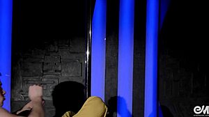 he says, 'watch me strip and dance on the pole, sexy?'