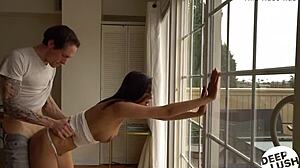 Gianna Dior pleads, Give me rough sex and a deep creampie!