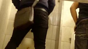 Gay Guys Fuck In The Toilet!