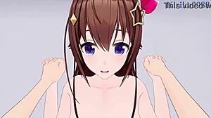 tokino sora and momosuzu nene in intense pov hentai sex?