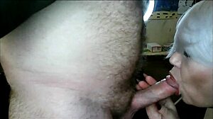 Mature Russian Blonde Milf AimeeParadise Masters Blowjob Skills