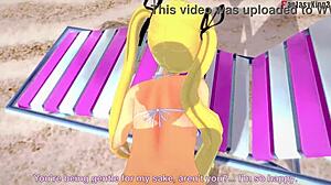 Marie Rose Fucks in Bikini on Beach Pov Doa Fantasy