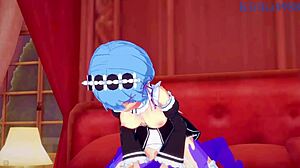 Emilia, Rem, and Subaru Natsuki Engage in Intense Sex - Re Zero Hentai