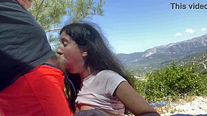 i sucked a stranger in the mountains, got soaked in gold and cum