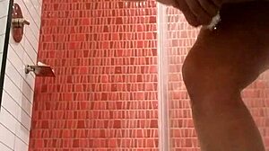 freaky latina in lingerie show