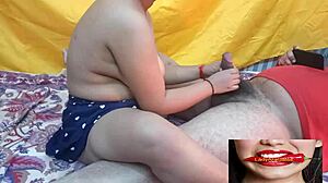 Indian Girlfriend's Passionate Footjob