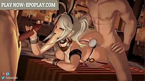 I’m Obsessed with Tanlined Babe Jerking Client on Spycam