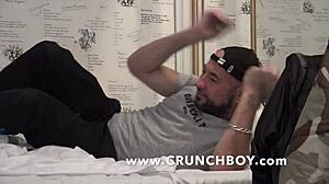 I got fucked bareback by a straight guy in my jockstrap