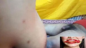 Indian Girlfriend's Passionate Footjob