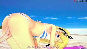 Marie Rose Fucks in Bikini on Beach Pov Doa Fantasy