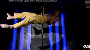 he says, 'watch me strip and dance on the pole, sexy?'