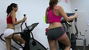 Teen 18+ students lick pussy during hazing in showers