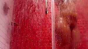 freaky latina in lingerie show