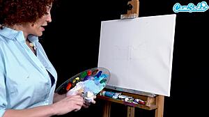 ryan keely cosplaying bob ross getting horny?