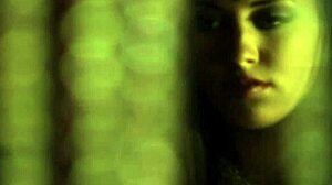 Erotic Brunette Milf Dancer Undresses and Teases with Nude Striptease