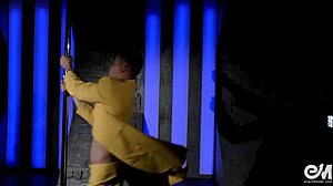 he says, 'watch me strip and dance on the pole, sexy?'