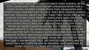 Jack and Emma get spanked hard in paradise!