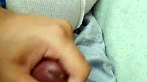 jerkin' off to this amateur gay blowjob on a big cock