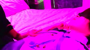 amateur pov blindfolds female police officer for blowjob and creampie!