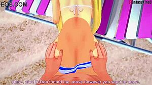 Marie Rose Fucks in Bikini on Beach Pov Doa Fantasy