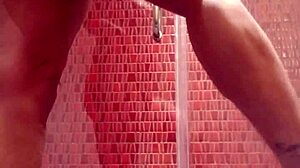 freaky latina in lingerie show