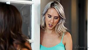 Cadence Lux Squirts On Abigail Mac During Lesbian Licking