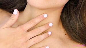 Ordinary Cute Teen 18+ Naked Close-Up in Photoshoot Interview