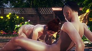 3D Animation HS2 With Big Tits And Pregnancy