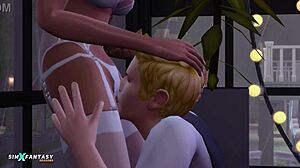 Day Of LOVE - Alice Spencer-Kim Gets ANAL Assfucking In The Sims 4
