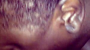 the ebony hooker takes big black cock deepthroat and rough ass