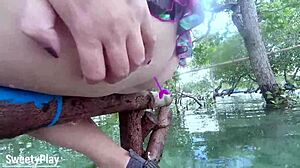 Anal Orgasm Control With Remote Vibrator