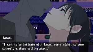 feeling intense pleasure cumming on cute girl's thighs in public hentai