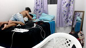 i take two big cocks in my ass, bent over for flakael