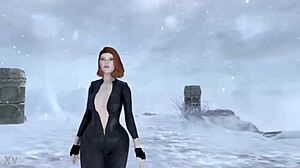 scarlett johansson gets smashed by hulk