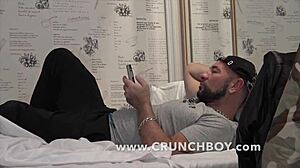 I got fucked bareback by a straight guy in my jockstrap